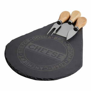Servírovací prkénko na sýr se 3 noži – Premier Housewares
